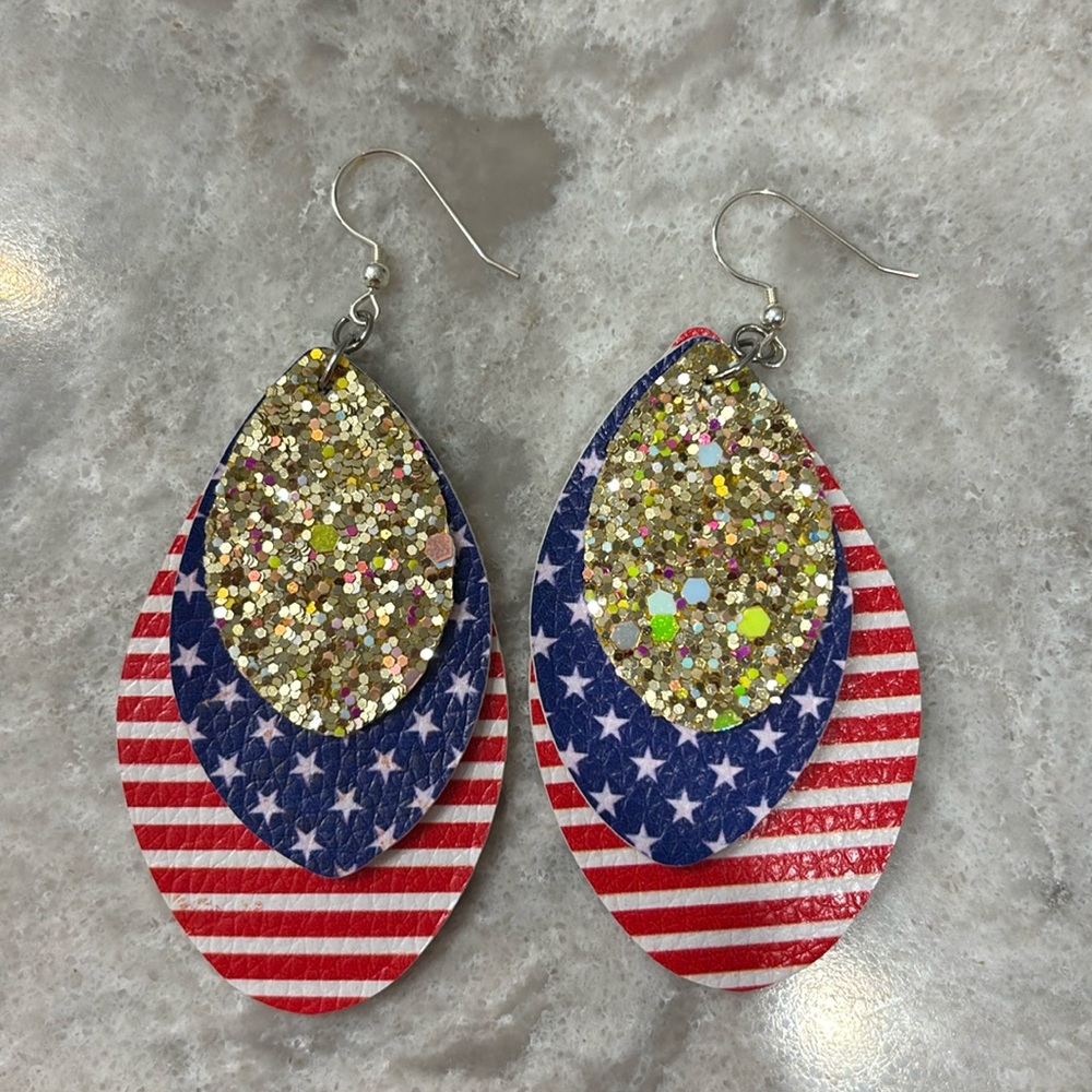 Patriotic Earrings